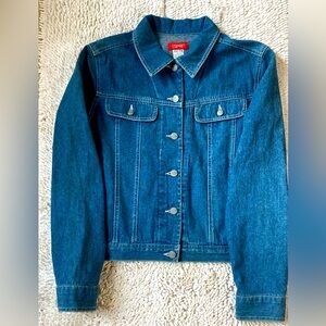 Vintage Espirit Cropped Denim Jacket (M)